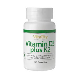VitaminExpress Vitamin D3 10,000 plus K2 200 MK7
