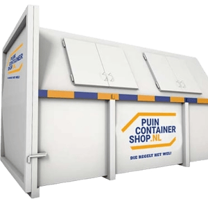 Puincontainershop.nl 10 m&sup3; Gesloten Bouwcontainer