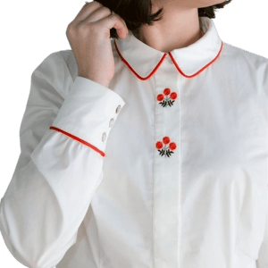 PWR WMN White Blouse