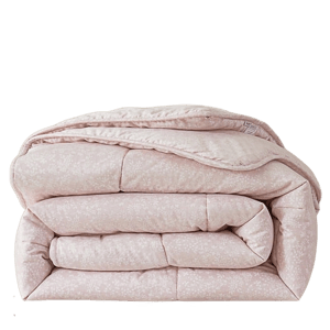 Qbedding Kai Jade Pink Cotton All Season Comforter
