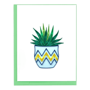 Quilling Card Succulent Note Card Box Set