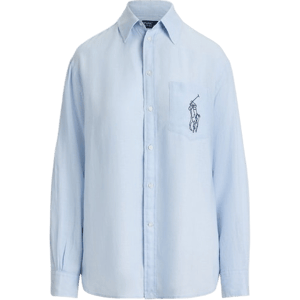Ralph Lauren Camicia Big Pony in lino Oversize-Fit