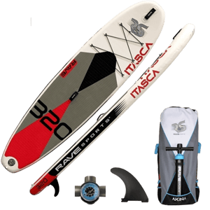 RAVE Sports Itasca Inflatable Stand Up Paddle Board