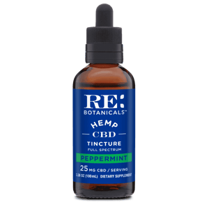 RE Botanicals 25mg Peppermint Tincture