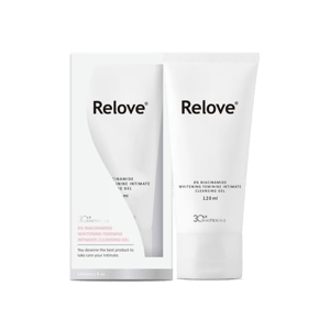 Relove Feminine 8% Niacinamide Whitening Feminine Intimate Cleansing Gel