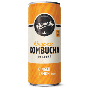 Remedy Kombucha Ginger Lemon