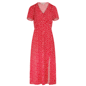 Morgan De Toi Vestido midi con cuello en V
