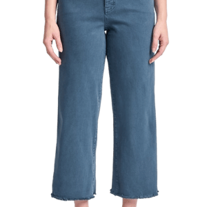 RFM Denim Chloe High Rise Cropped Wide Leg Jeans