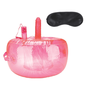 Ride The Cowgirl Inflatable Vibrating Dildo Chair