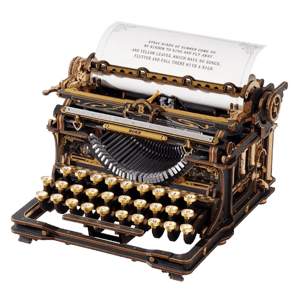 Robotime ROKR Mechanical Typewriter