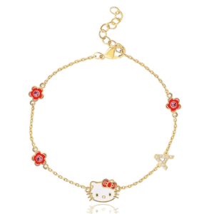 SallyRose Hello Kitty Sanrio Initial Bracelet