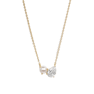 Sami Jewels Toi et Moi Pearl Necklace