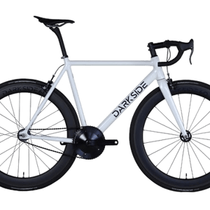 Santafixie Darkside Mannheim Urban DB CF Singlespeed Fahrrad - Wei&szlig;