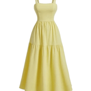 Savana Open Back A-Line Dress