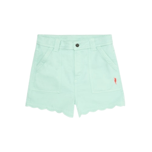 Scamp & Dude Pale Green Scallop