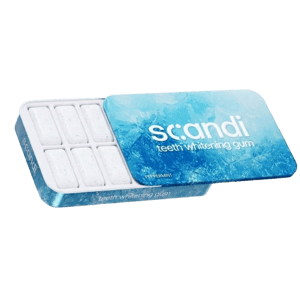 Scandi Gum Scandi Teeth Whitening Gum