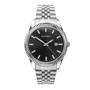 Sekonda King Men's Watch Silver Alloy Case & Silver Stainless Steel Bracelet