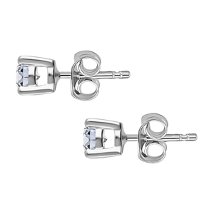 Shop LC Luxuriant Diamond Stud Earrings