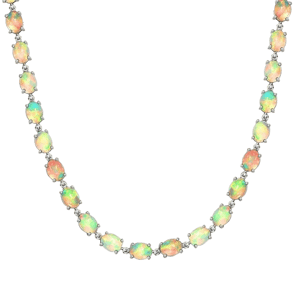Shop LC D'Joy Ethiopian Welo Opal Necklace