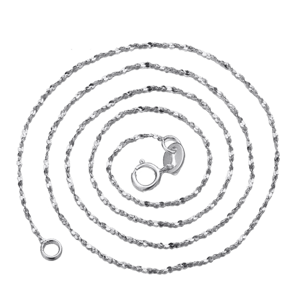 Silverbene Silver Nugget Necklace