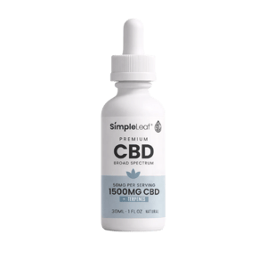 Simple Leaf Broad Spectrum CBD Oil