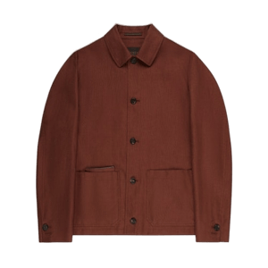 Slowear Stretch cotton and linen panama blouson jacket