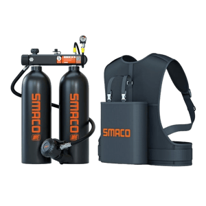 SMACO Scuba S700Max 2.0L Double Mini Tanks