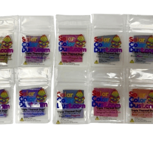 SolarColorDust Triple Thermal Dust - Sample Pack