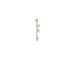 Sophie Ratner Petite Pierced Diamond Dew Charm