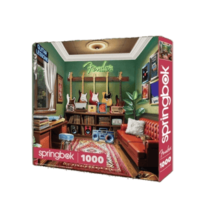 Springbok Puzzles Fender Guitar Lessons