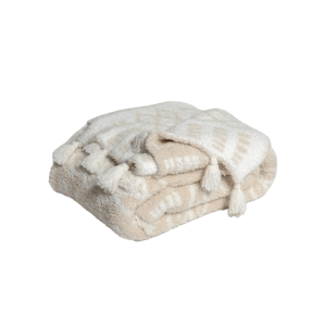 Sunset Snuggles Birch & Marshmallow Blanket