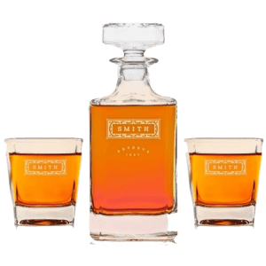 Swanky Badger Personalized Whiskey Decanter