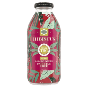 The Hemp Division Hibiscus Bottled Iced Tea