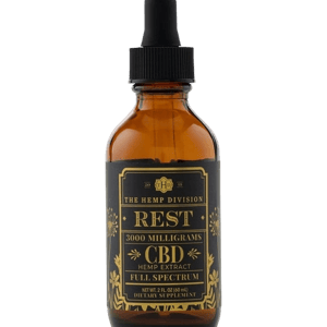 The Hemp Division Extra Strength Tincture Rest