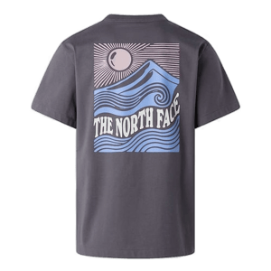 The North Face Camiseta holgada con estampado gr&aacute;fico Mountain Escape
