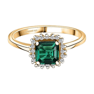 TJC  Lab Grown Emerald