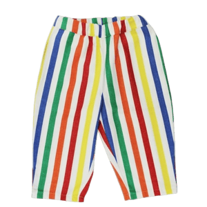 Toby Tiger Organic Happy Stripe Carpenter Trousers