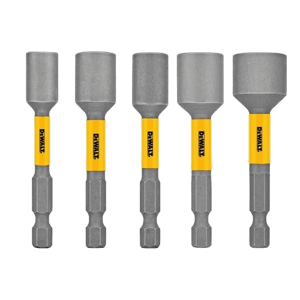 Toolschest.com Dewalt Accessories 253783 Impact Nut Driver Bit Set - 5 Piece