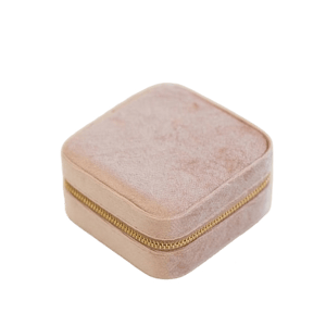 ToteSavvy Eloise Velvet Travel Jewelry Box
