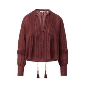 Veronica Beard Sawyer Self-Tie Blouse
