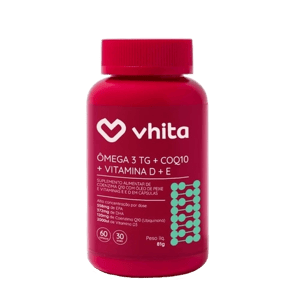 Vhita &Ocirc;mega 3 com Coenzima Q10