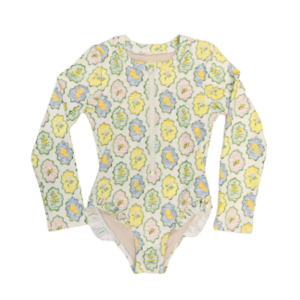 Timo and Violet Girl's Rashguard Swimsuit