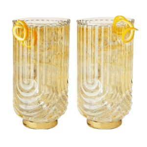 Viski Gatsby Highball Glasses