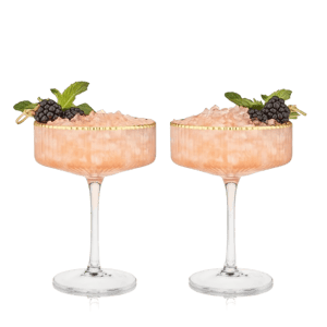 Viski Meridian Coupe Glasses