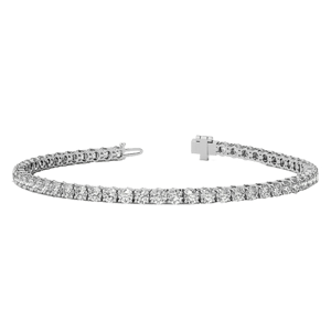 Voss+Agin 4.00 CTW Diamond Tennis Bracelet