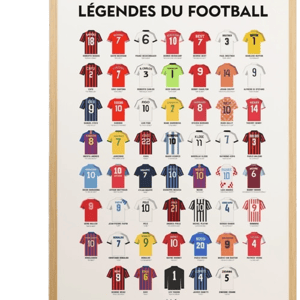 Wall of Fame Les L&eacute;gendes du Football