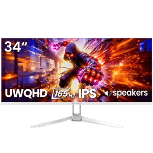 CRUA 34" WQHD 165Hz Utrawide Gaming Monitor