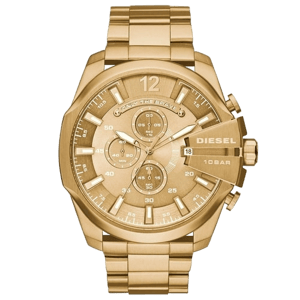 Watches Of USA Diesel DZ4360 Mega Chief Gold Men's Watch