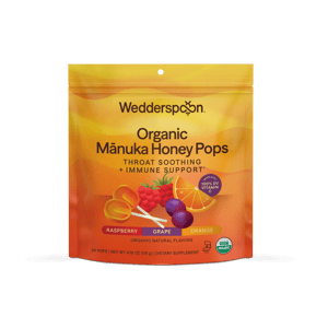 Wedderspoon Organic Mānuka Honey Pops Variety