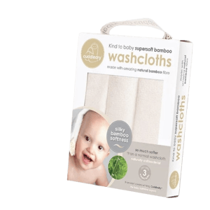 Winkcosplay Cuddledry Washcloths, Bamboo, Cotton Blend Mix, 3pck